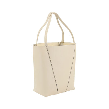 Chloé Beige Calf Leather Bos Taurus Shoulder Bag