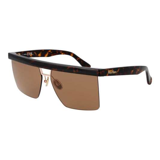 Lunettes de Soleil Max Mara Marron Browline – Authentique | HBPS Fashion