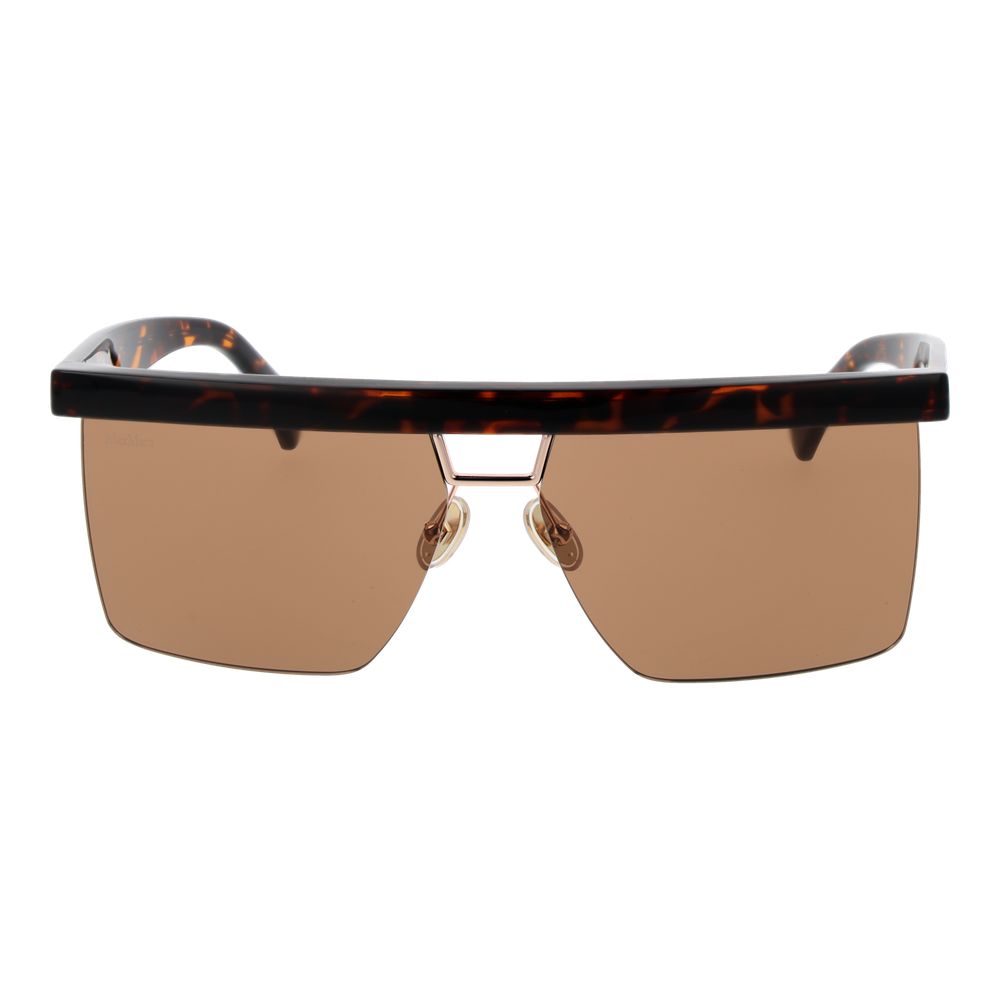 Lunettes de Soleil Max Mara Marron Browline – Authentique | HBPS Fashion