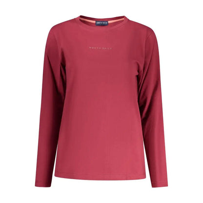 North Sails Rosso Cotton Women T-Shirt by North Sails