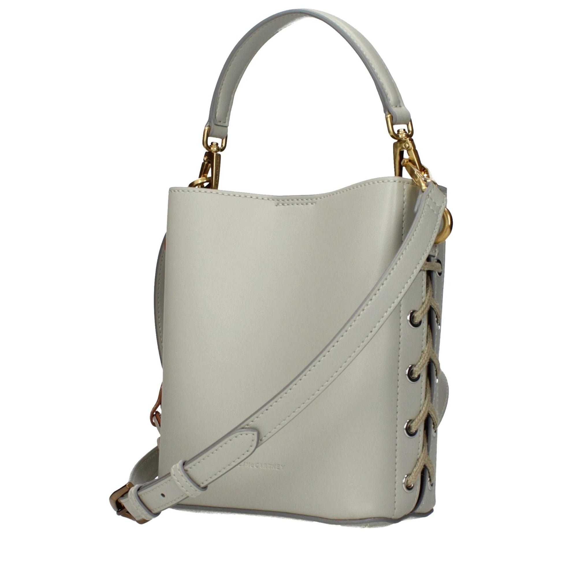 Stella McCartney Gray Leather Handbag by Stella McCartney