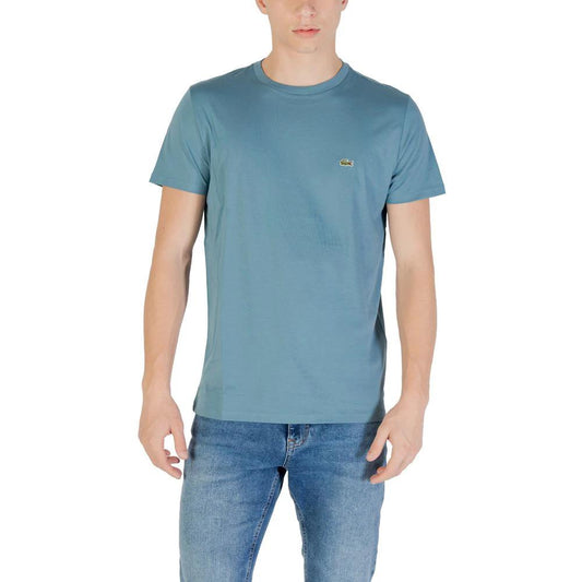 Lacoste Blue Cotton T-Shirt by Lacoste