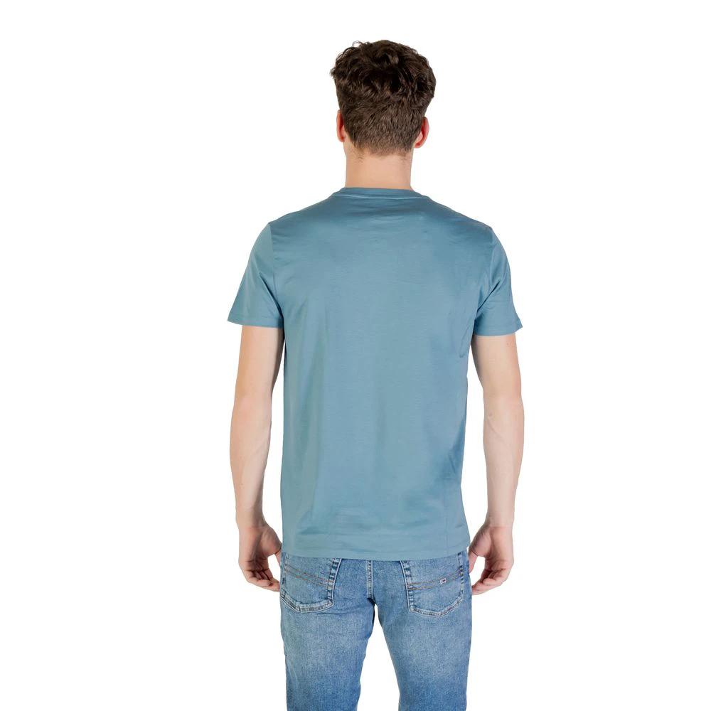 Lacoste Blue Cotton T-Shirt by Lacoste