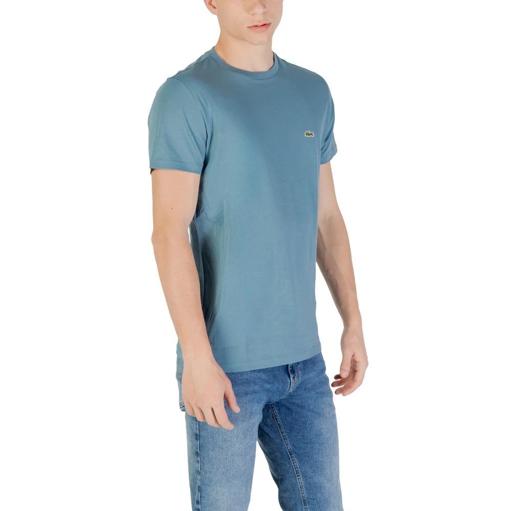 Lacoste Blue Cotton T-Shirt by Lacoste