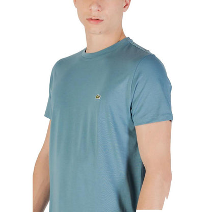 Lacoste Blue Cotton T-Shirt by Lacoste