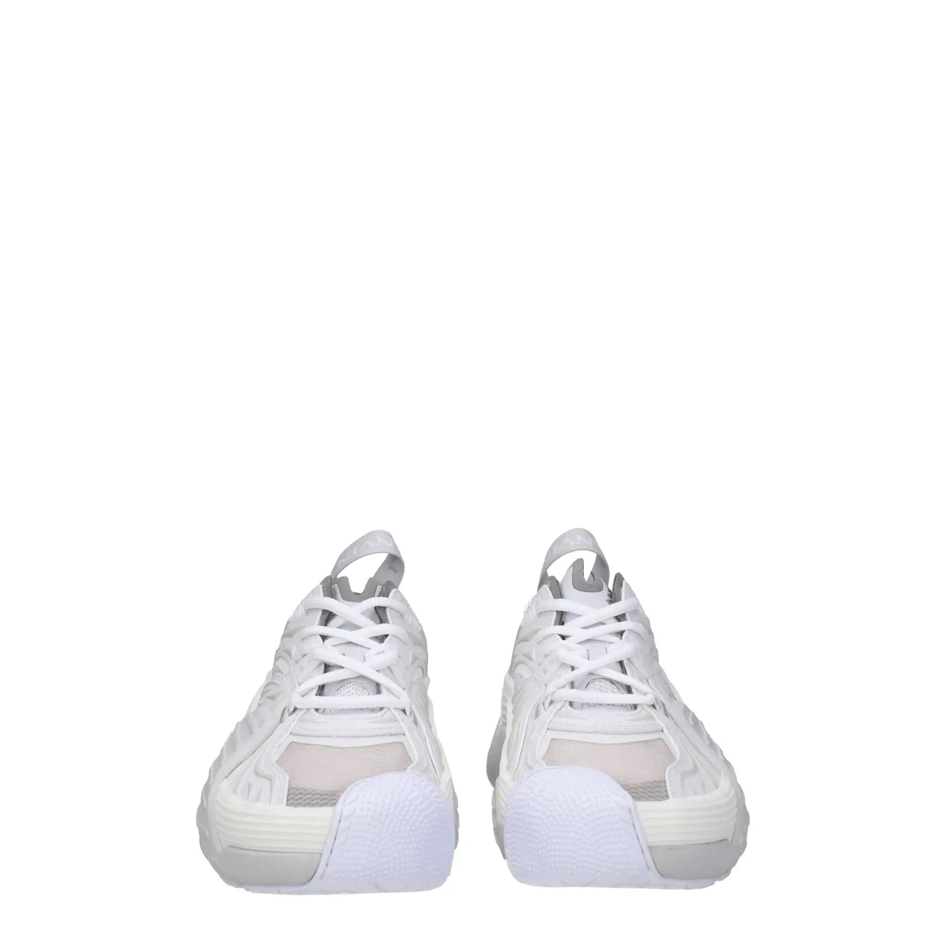 Lanvin Blue Leather Athletic Sneakers by Lanvin