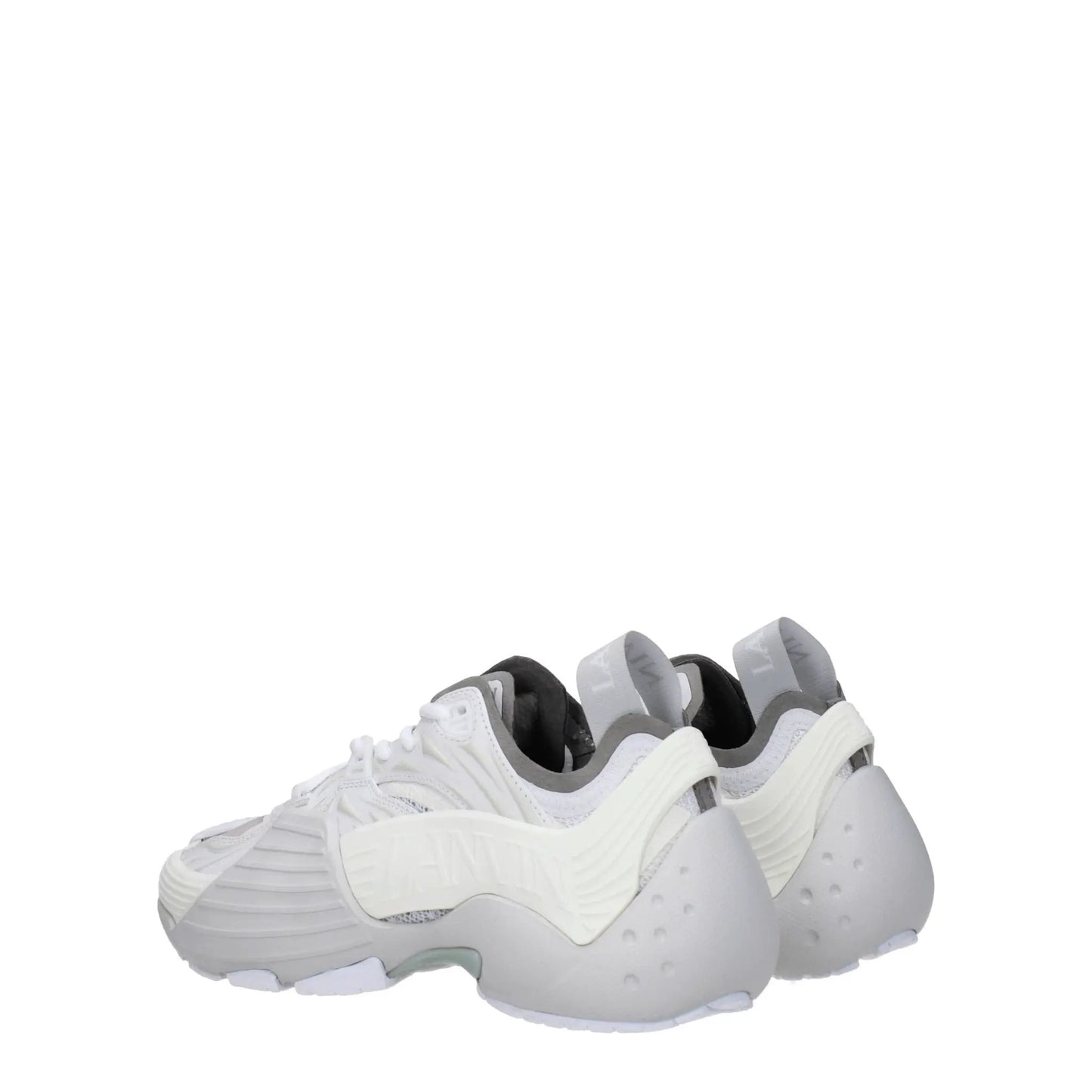 Lanvin Blue Leather Athletic Sneakers by Lanvin