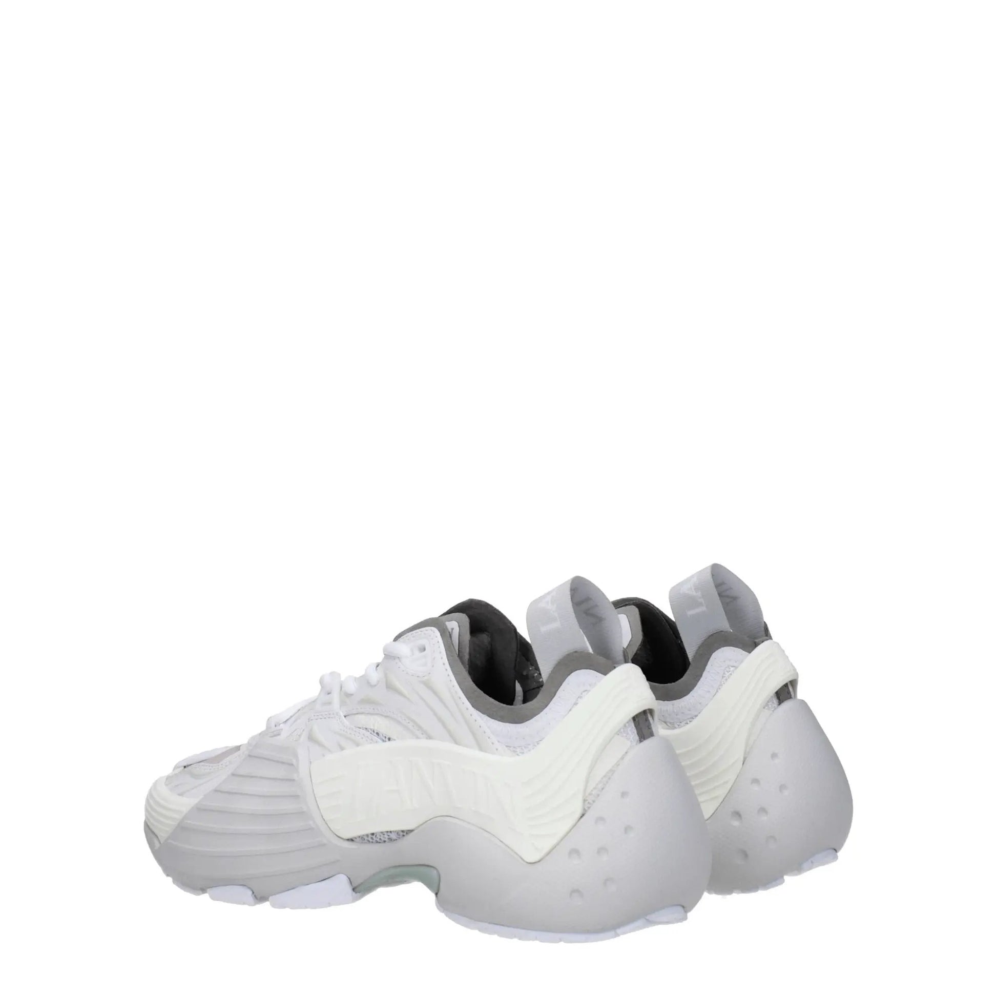 Lanvin Blue Leather Athletic Sneakers by Lanvin