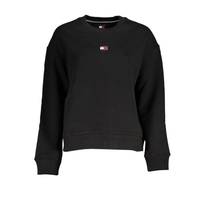 Sweat-shirt Tommy Hilfiger homme en coton noir – TO-27140