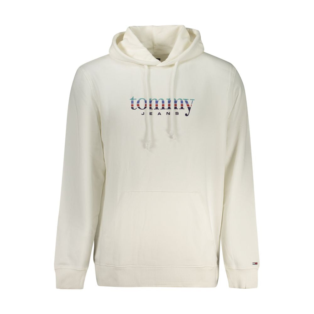 Sweat à capuche Tommy Hilfiger homme en coton blanc – TO-41762