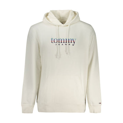 Sweat à capuche Tommy Hilfiger homme en coton blanc – TO-41762