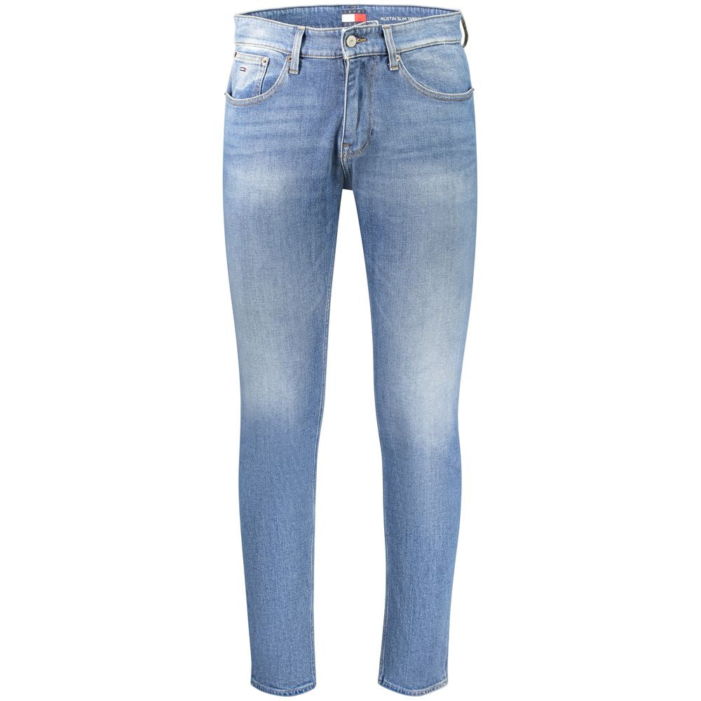 Jean Tommy Hilfiger homme Austin slim fuselé en coton bleu – TO-41682