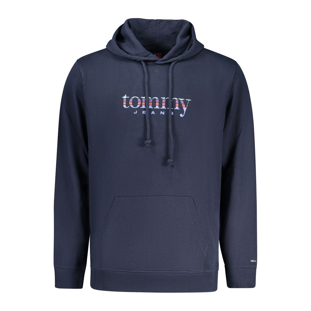 Sweat à capuche Tommy Hilfiger homme en coton bleu – TO-41768