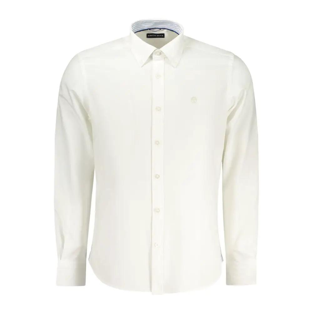 North Sails Bianco Cotton Men Shirt by North Sails