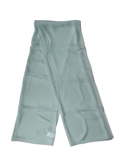 Étole Dolce & Gabbana homme en soie bleu canard clair – MS7644