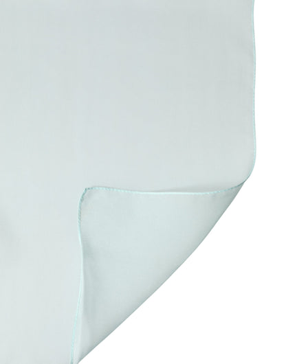 Étole Dolce & Gabbana homme en soie bleu canard clair – MS7644