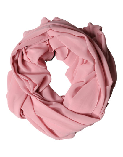 Dolce & Gabbana halsduk för herre i rosa siden – MS7650