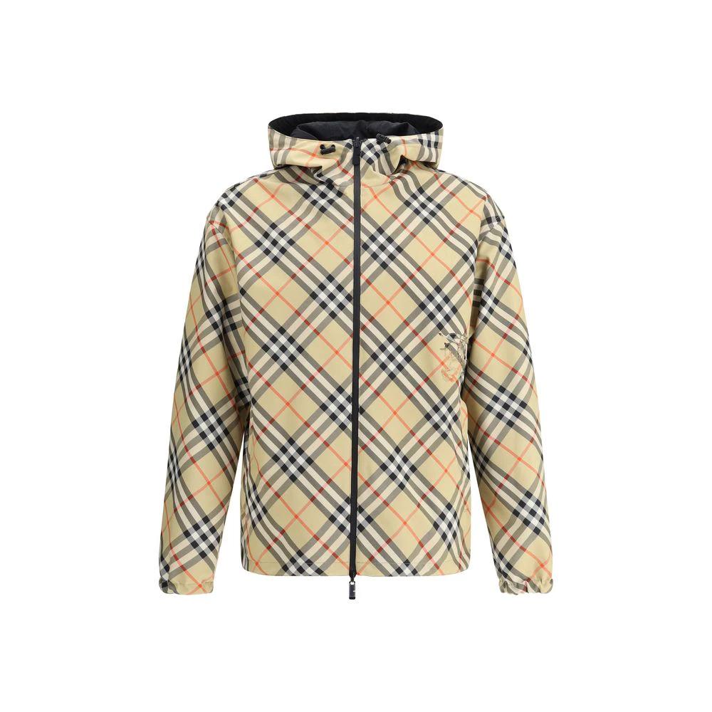 Burberry Multicolor Polyester Coat by Burberry