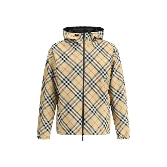 Burberry Multicolor Polyester Coat by Burberry