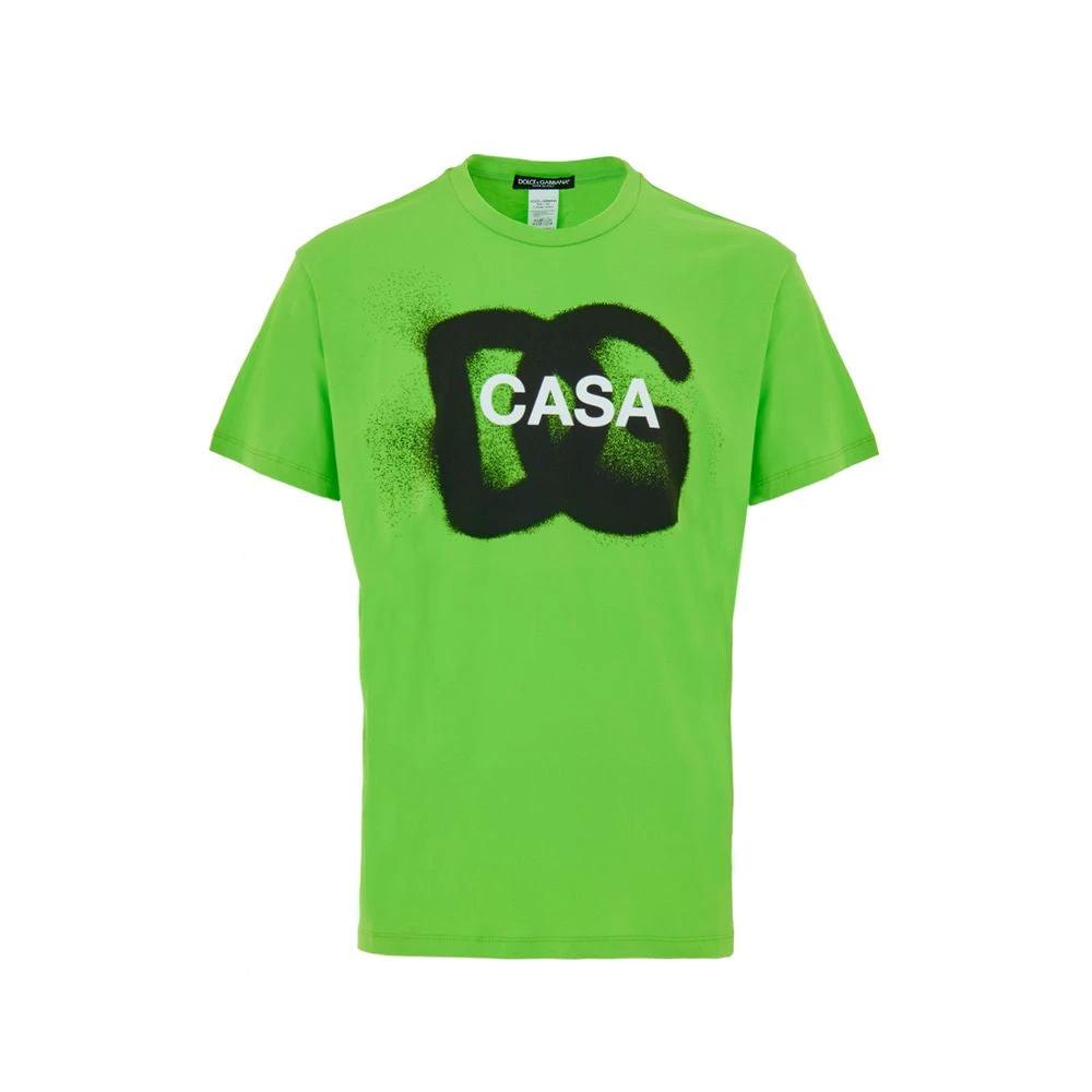 Dolce & Gabbana Green Cotton Sportswear by Dolce & Gabbana