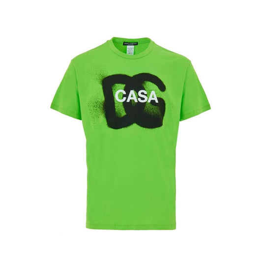 Dolce & Gabbana Green Cotton Sportswear by Dolce & Gabbana