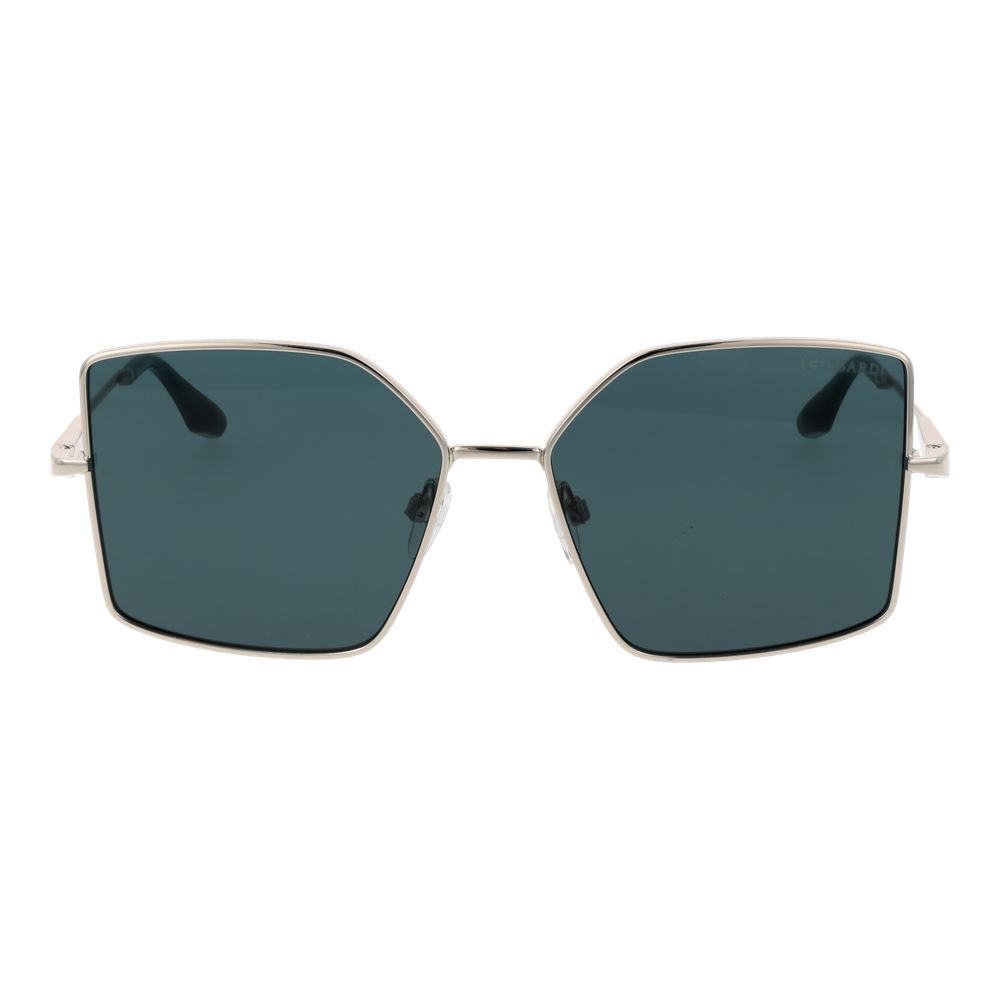 Lunettes de soleil Trussardi femme en métal argenté – TR-1064271