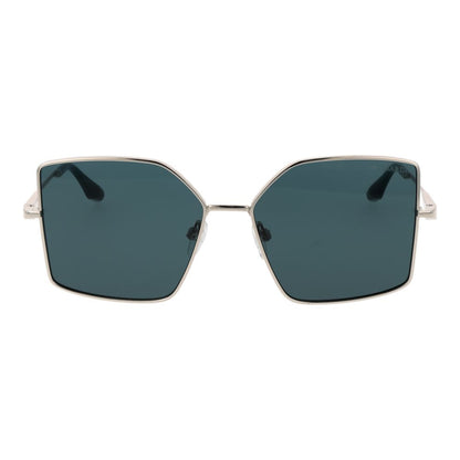 Lunettes de soleil Trussardi femme en métal argenté – TR-1064271