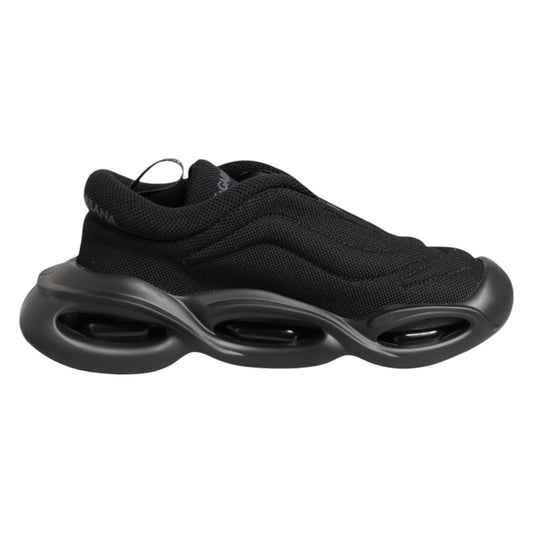 Baskets Dolce & Gabbana femme Wave slip-on en polyester noir – LA12871