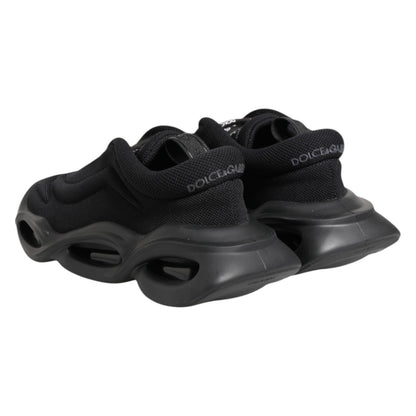 Baskets Dolce & Gabbana femme Wave slip-on en polyester noir – LA12871