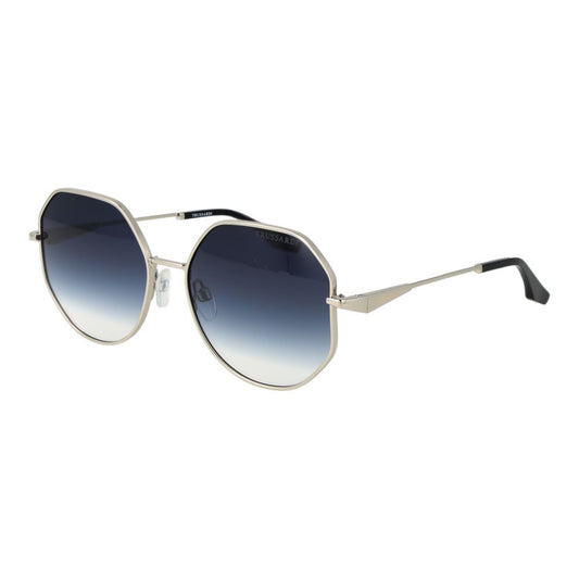 Lunettes de soleil Trussardi mixte en métal argenté – TR-1064266