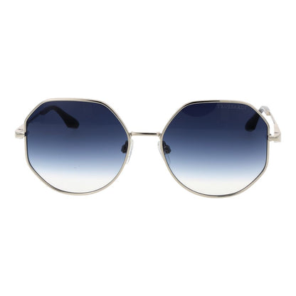 Lunettes de soleil Trussardi mixte en métal argenté – TR-1064266