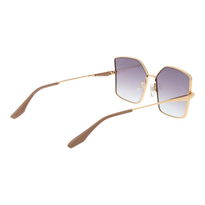 Lunettes de soleil Trussardi femme en métal doré – TR-1064269