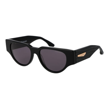 Lunettes de soleil Trussardi femme en acétate noir – TR-1064315