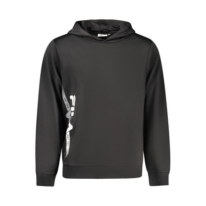 Sweat à capuche Fila homme en polyester noir – FI-41863
