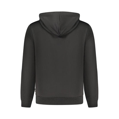 Sweat à capuche Fila homme en polyester noir – FI-41863