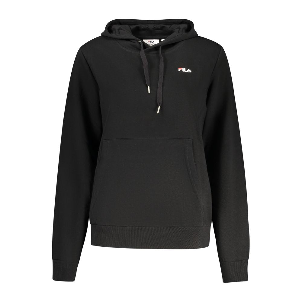 Sweat à capuche Fila femme Lierna en coton noir – FI-41897