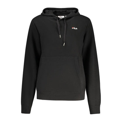 Sweat à capuche Fila femme Lierna en coton noir – FI-41897