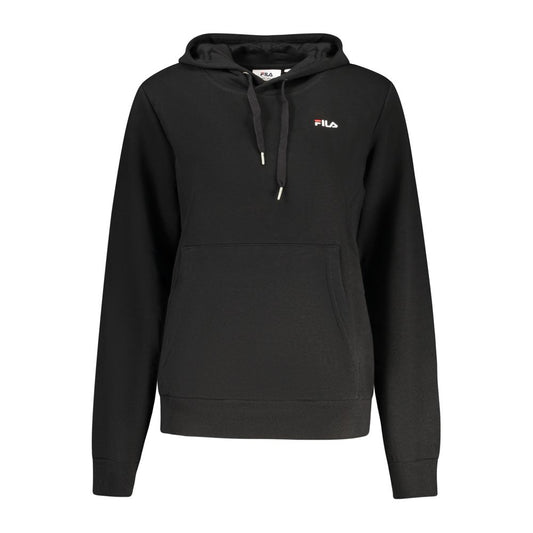 Sweat à capuche Fila femme Lierna en coton noir – FI-41897