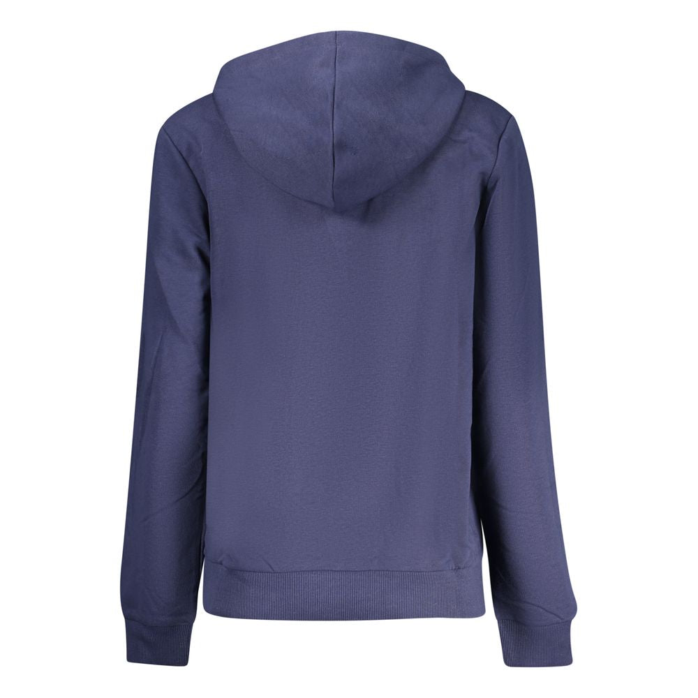 Sweat à capuche Fila femme Lierna en coton bio bleu – FI-41908