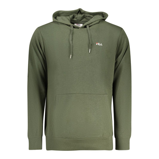 Sweat à capuche Fila homme Lumezzane en coton vert – FI-41909