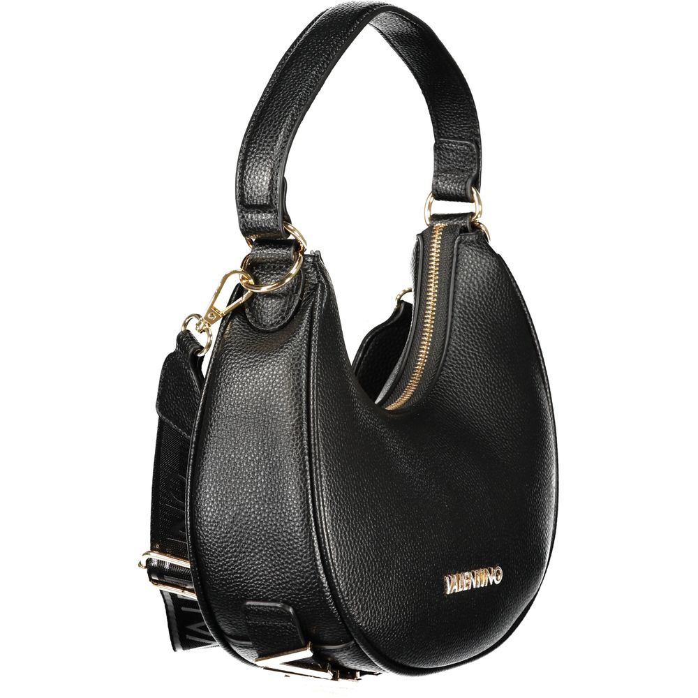 Valentino Nero Polyurethane Women's Bag with Adjustable Shoulder Strap