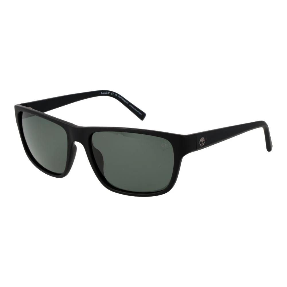 Timberland Black Stainless Steel Sunglasses by Timberland