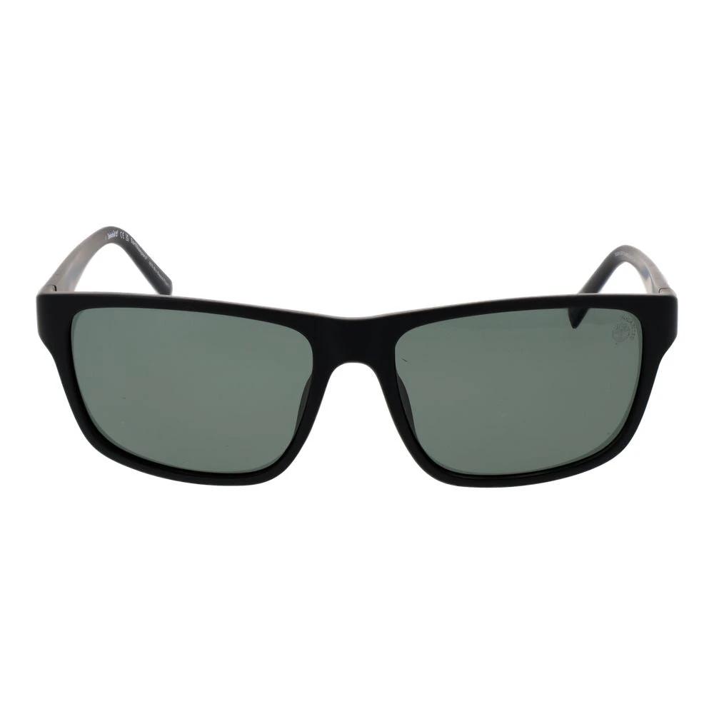 Timberland Black Stainless Steel Sunglasses by Timberland