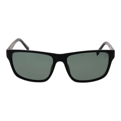 Timberland Black Stainless Steel Sunglasses by Timberland