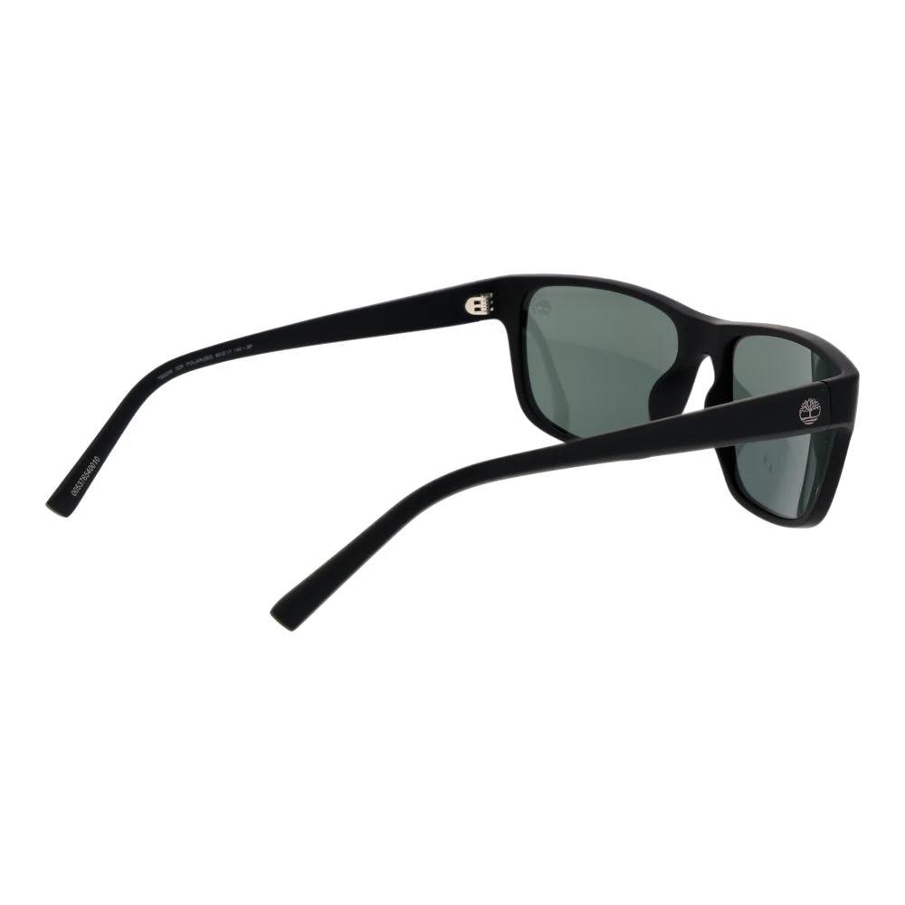 Timberland Black Stainless Steel Sunglasses by Timberland