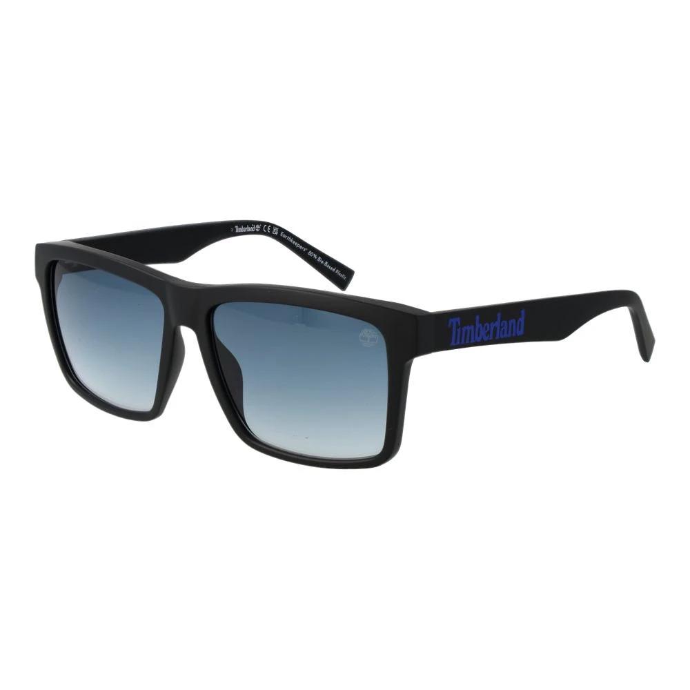 Timberland Black Stainless Steel Sunglasses by Timberland