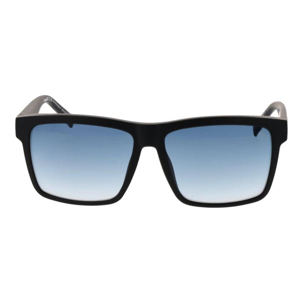 Timberland Black Stainless Steel Sunglasses by Timberland