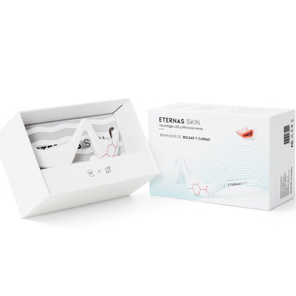 ETERNAS® Reparador Bolsas y Ojeras con LED y Microcorriente