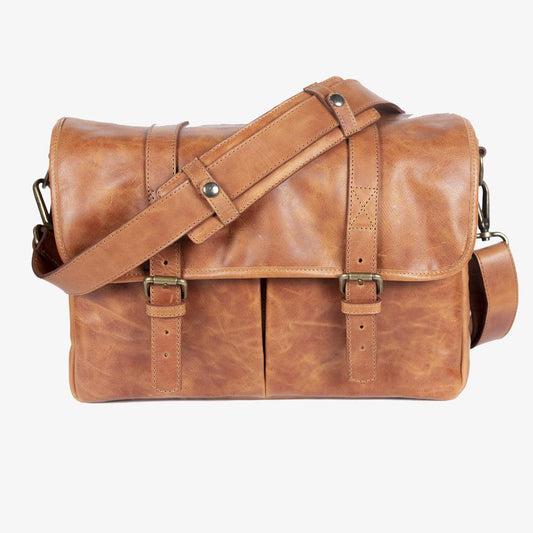 Roma Tanned Leather Camera Bag