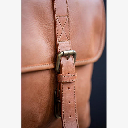 Roma Tanned Leather Camera Bag